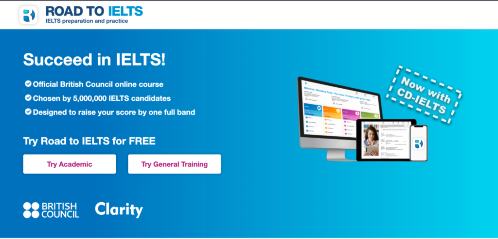 British Council - 雅思之路 (Road to IELTS)