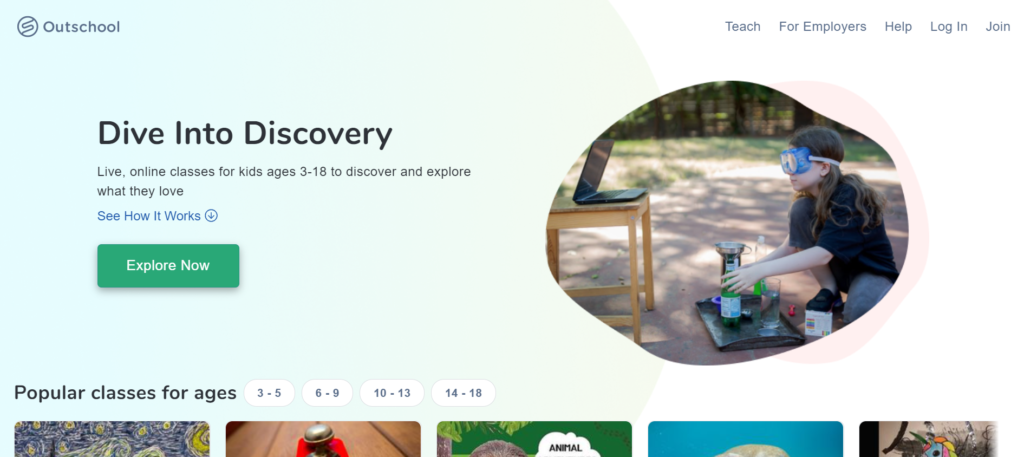 outschool 官方網站