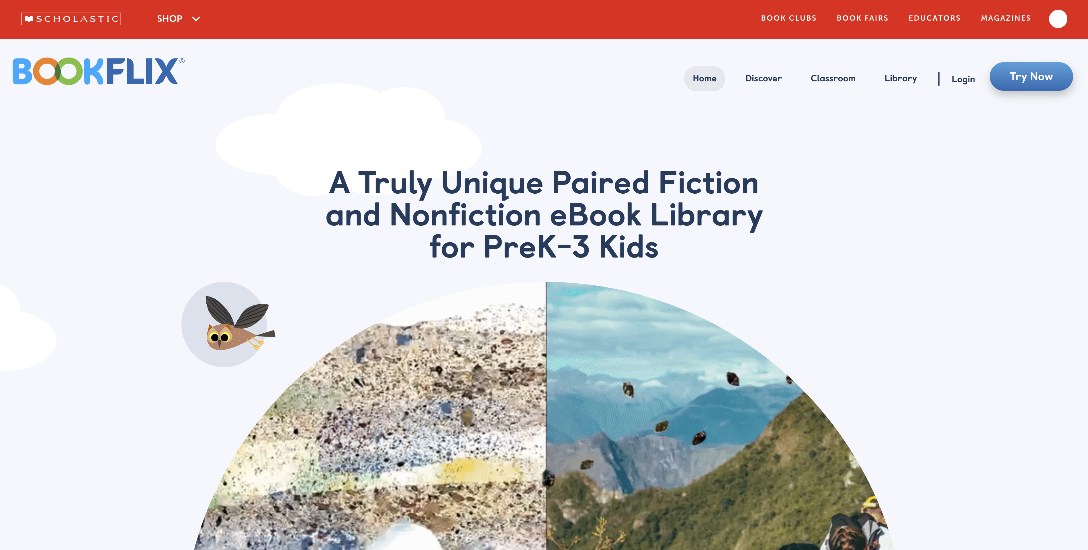 兒童有聲英文繪本與電子書：BookFLIX