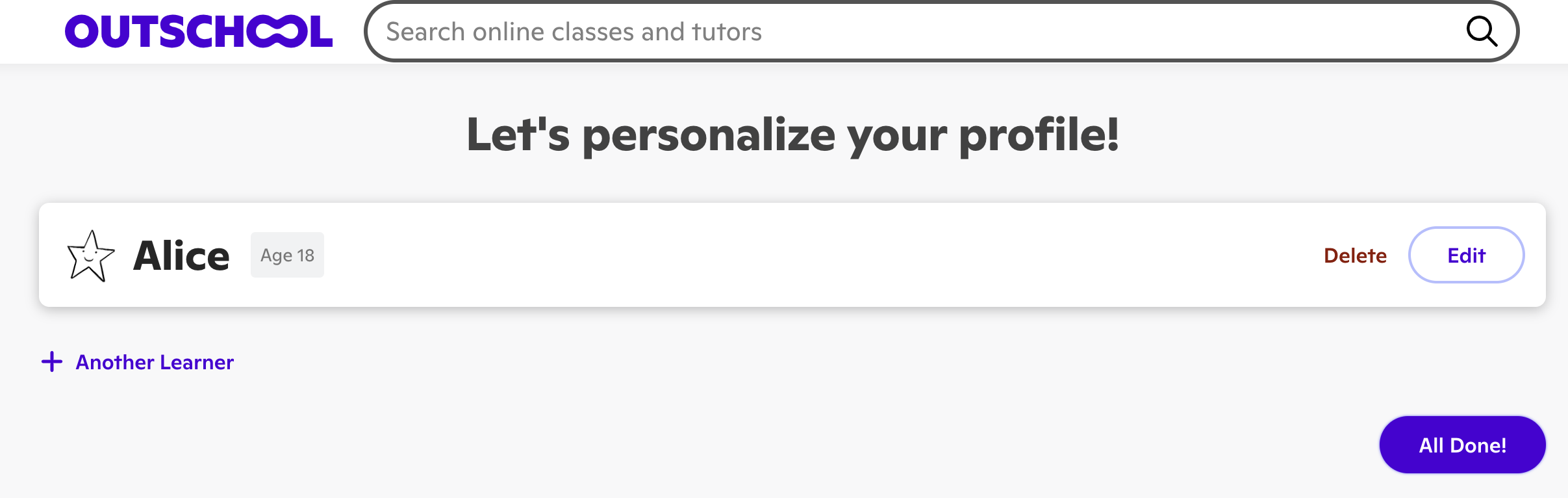 註冊成為 Outschool 會員 4