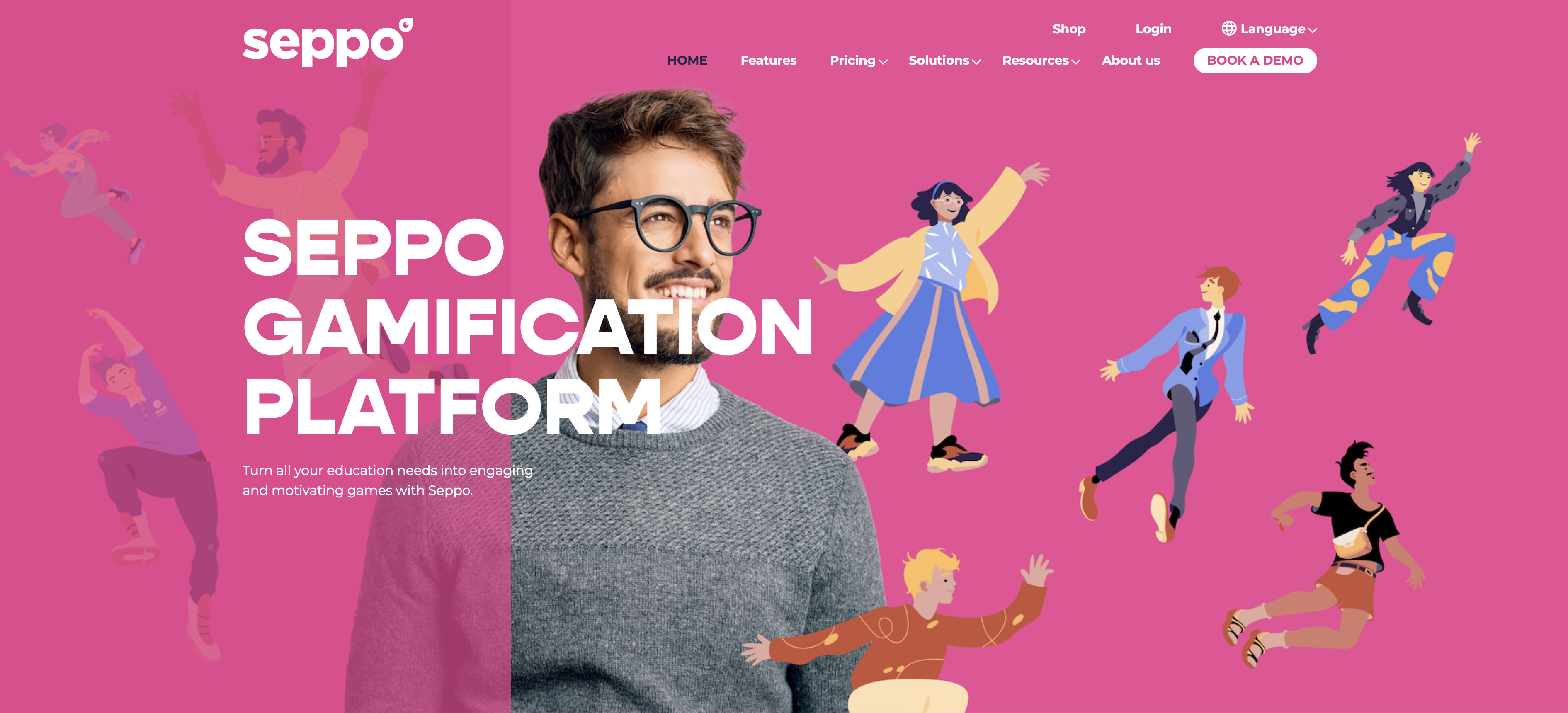 遊戲化學習平台:Seppo