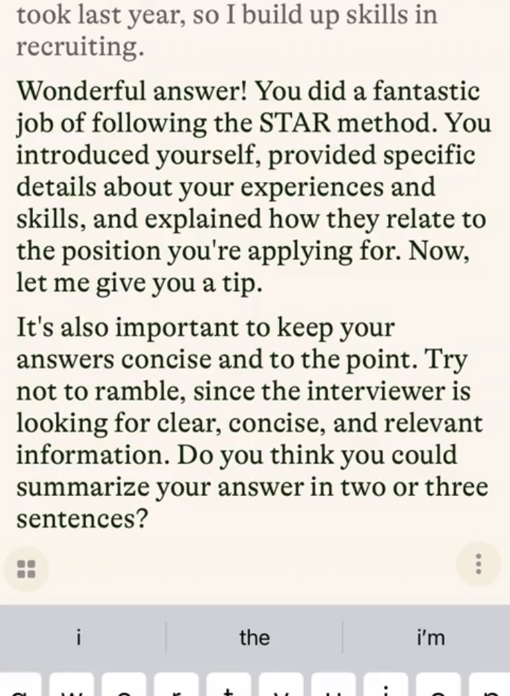 Pi 英文面試實測 3