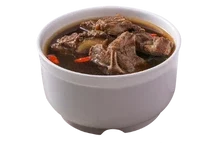 ribs stewed in medicinal herbs