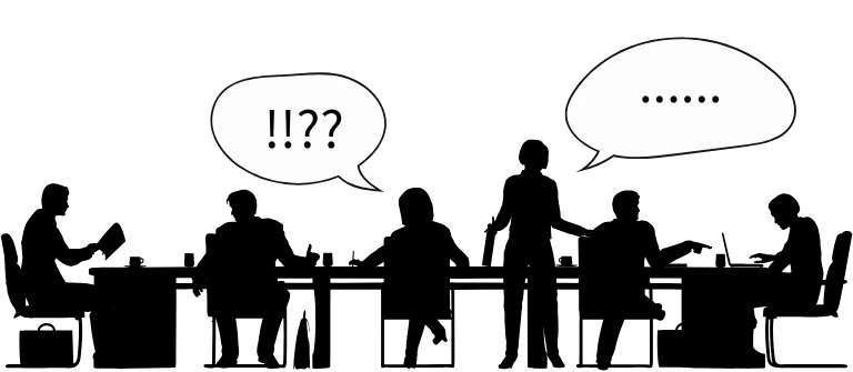 會議情境:意見衝突