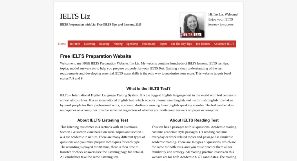 IELTS Liz