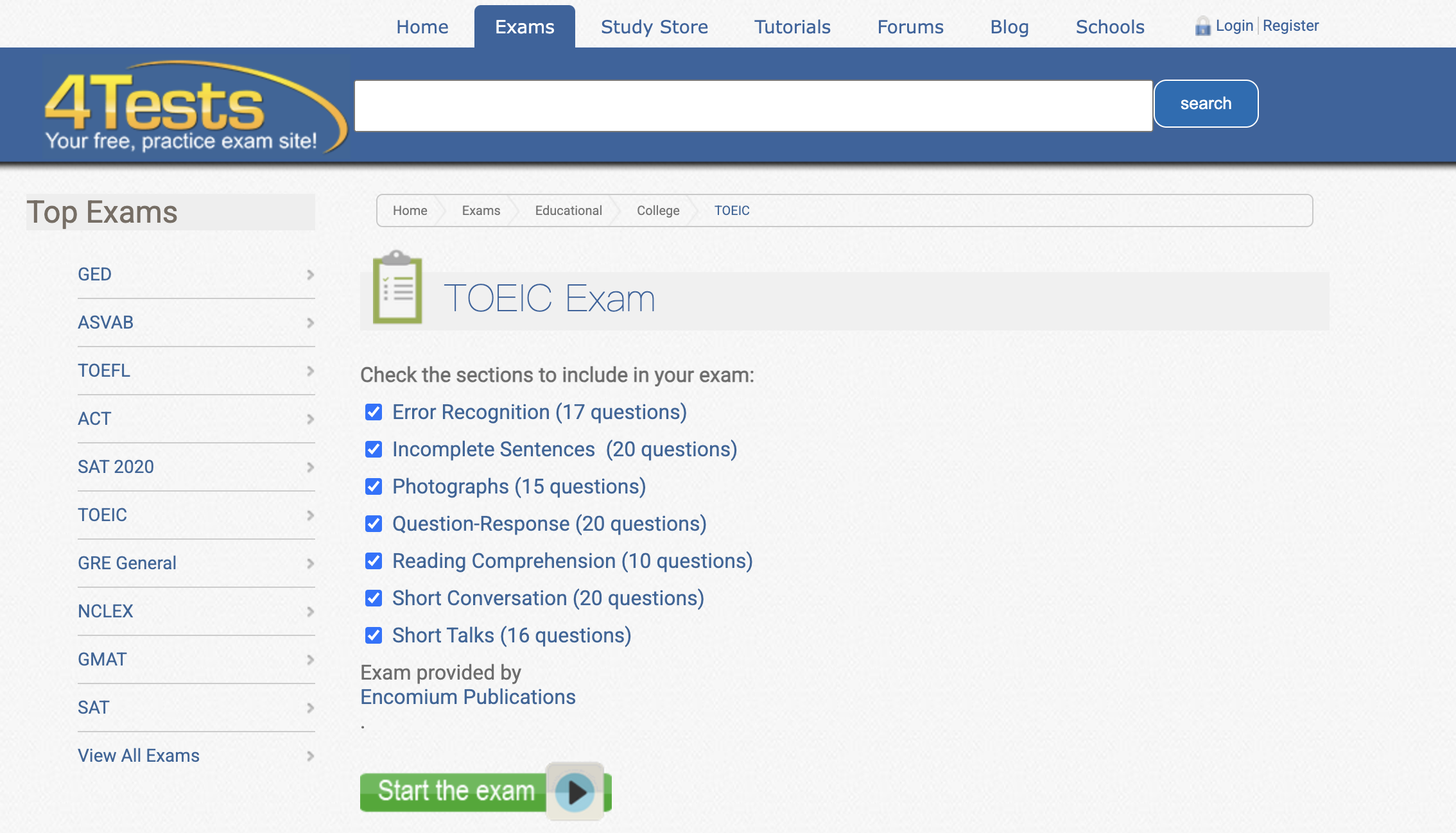 免費多益線上測驗推薦3：4test